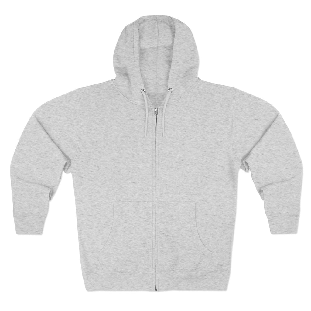 Women's Dandelion Zip Up Hoodie, Soft Cotton Floral Sweatshirt