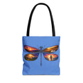 Dragonfly Sunset Wings Tote Bag, Christian Gift, Faith Tote