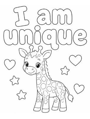 Positive Affirmations Coloring Book for Kids | Confidence, Self-Esteem & Positive Mindset Activity Book | Inspirational Coloring Pages