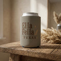 Ella Fella Texas Can Cooler | Gift for Men, Country Gift