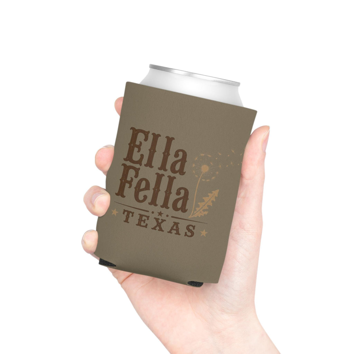 Ella Fella Texas Can Cooler | Gift for Men, Country Gift