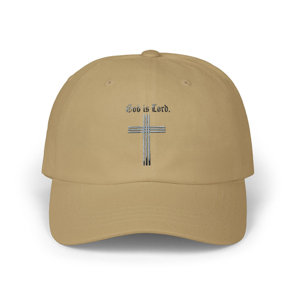 God Is Lord cross embroidery Dad Cap | Christian baseball hat, Christian Gift, Faith Hat