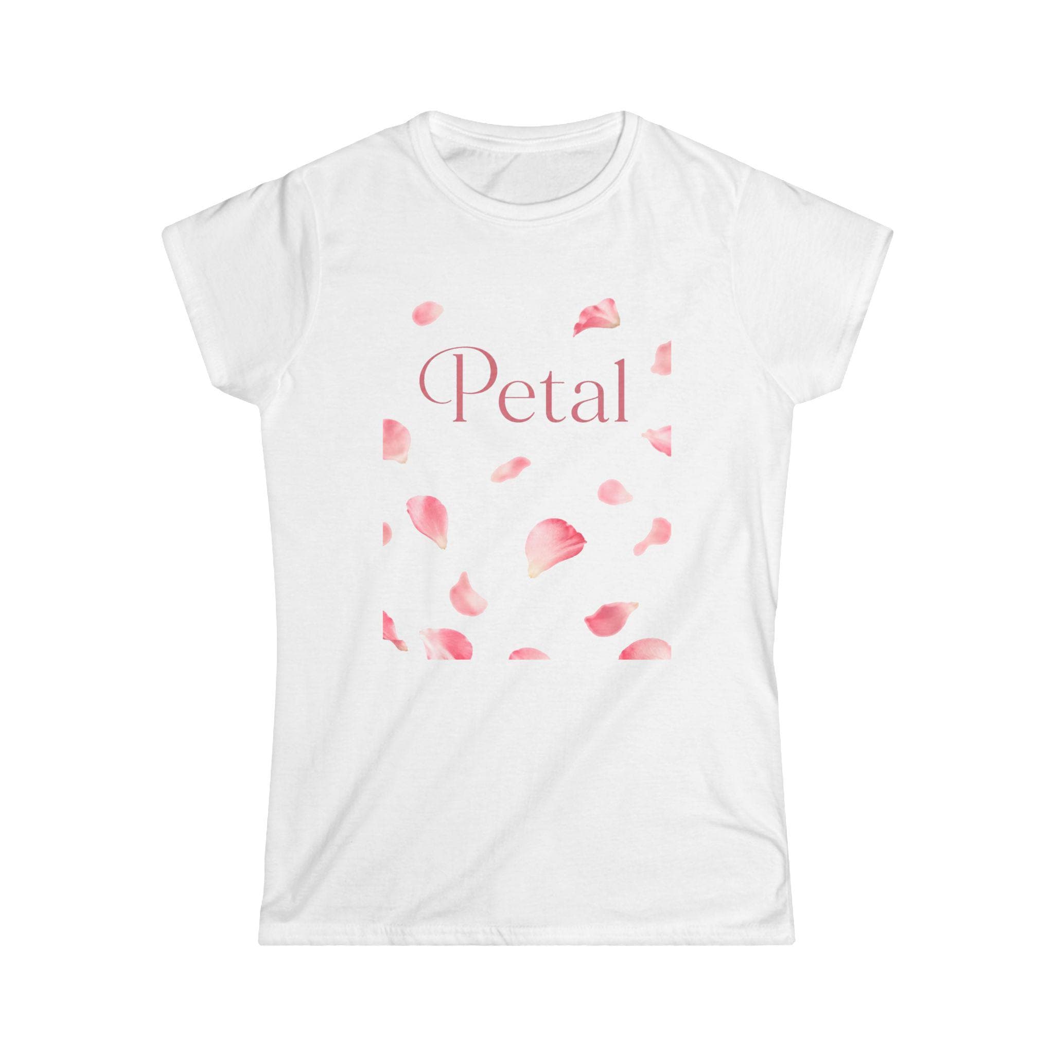 Petal Woman's Tee, Woman's Fitted Tee, Music Inspired Tee