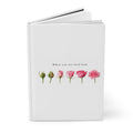 When You Let God Lead Rose Progression Hardcover Journal