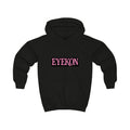 EYEKON Kids Hoodie | Pink Block Letter Logo
