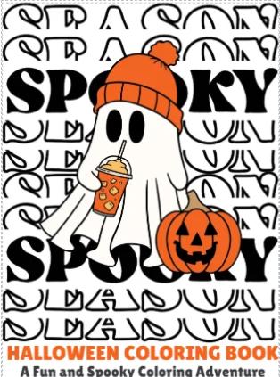 Halloween Coloring Book for Kids | 50 Fun & Spooky Coloring Pages